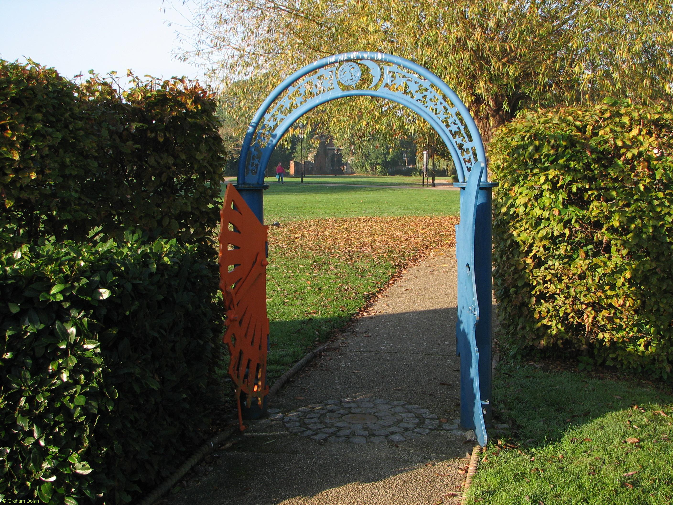 Greenwich Meridian Marker; England; Essex; Waltham Abbey